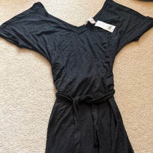Banana Republic Black Long Sleeve Dress